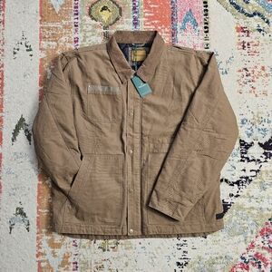 Venado Concealed Carry Canvas Quilted Barn Jacket Mens Size 2XL XXL Chore Field